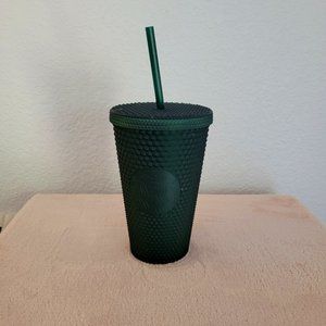 Grande Starbucks Green Matte Cold Cup
